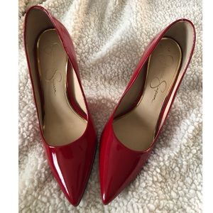 Jessica Simpson Red heels